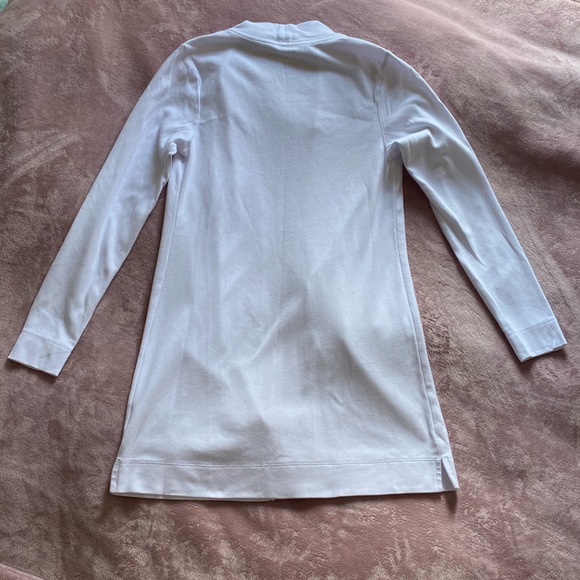 Isaac Mizrahi open front cardigan with pockets - Picture 2 of 6